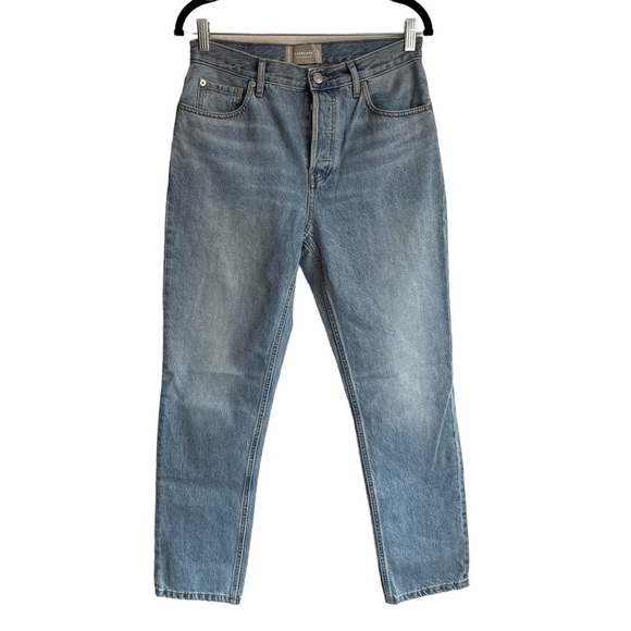 Everlane The 90’s Cheeky Jean Light Wash Button Fly 28 Regular NWOT - Picture 4 of 13